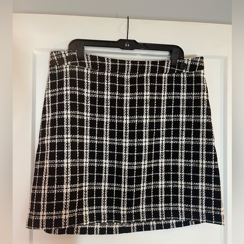 NWT BR Plaid Fall Skirt